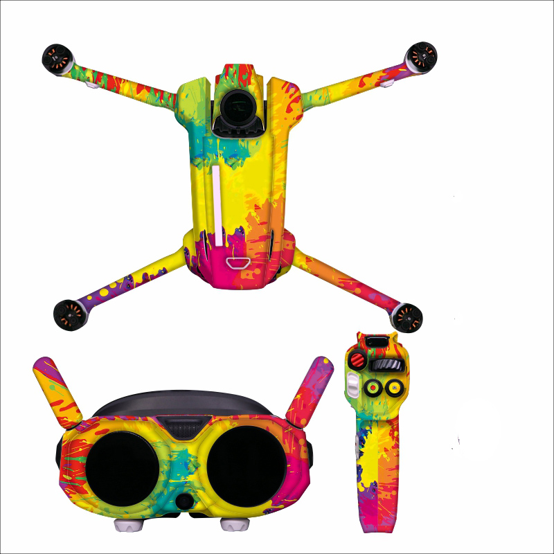 Drone Kit Waterproof - Kit de adesivos decorativos para antigravidade