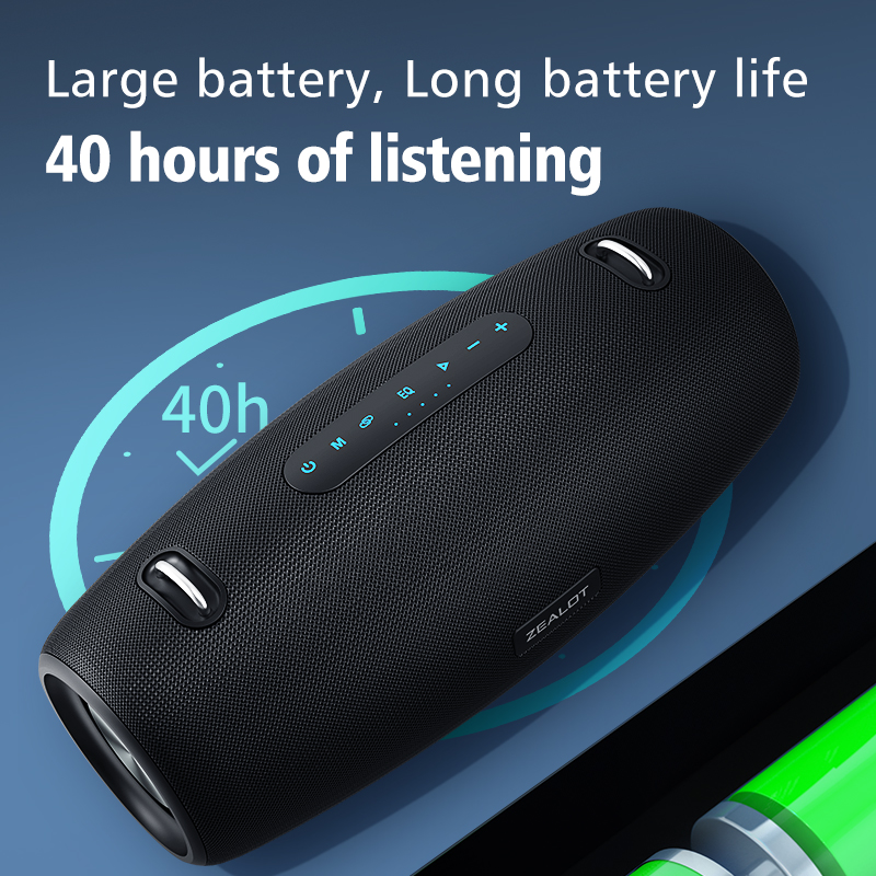 Alto-falante sem fio Zealot S6 - Holy Stone Drone Hs175 avaliação e preço