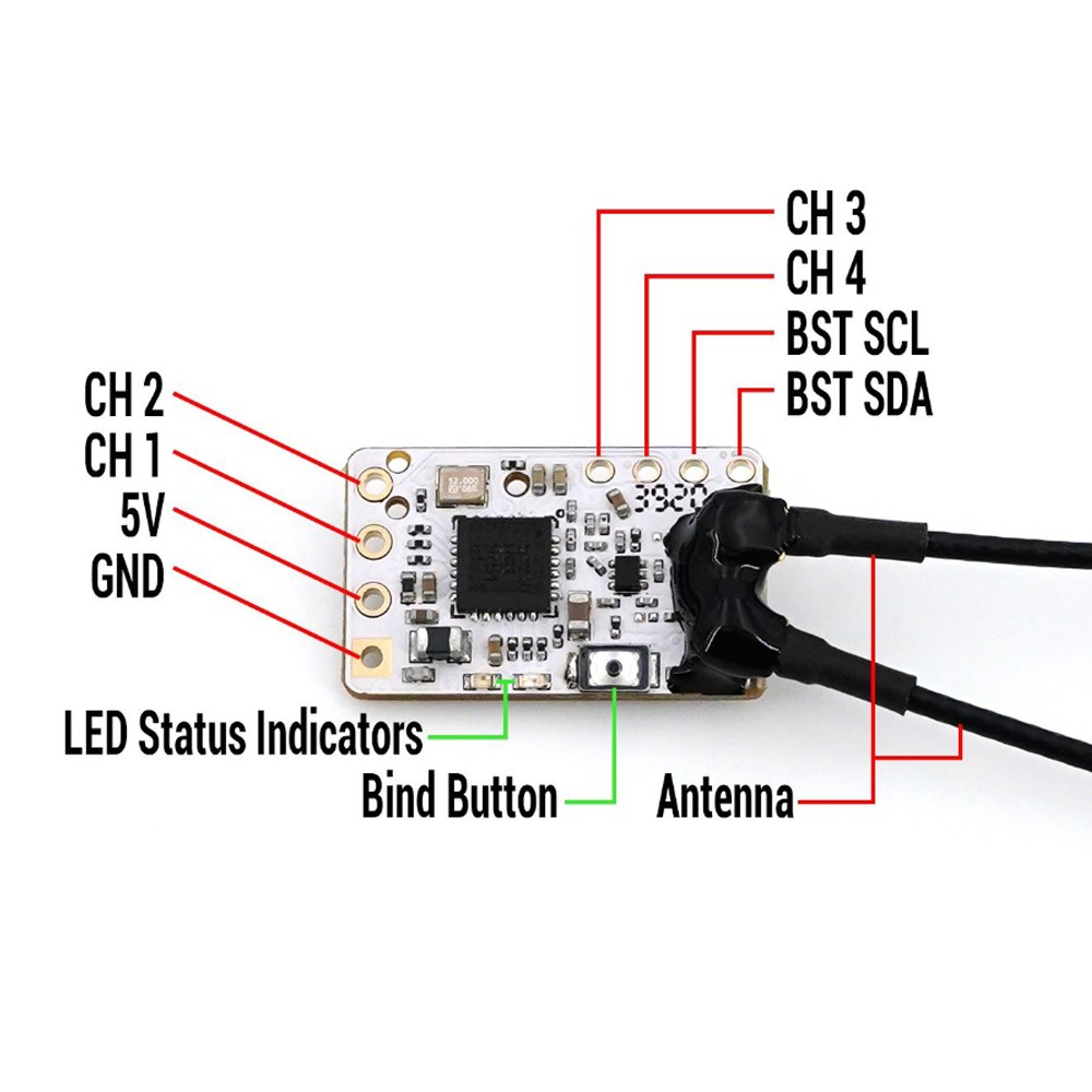 TBS TRACER NANO RX - Receptor  - Tbs Fpv Tracer avaliação e preço