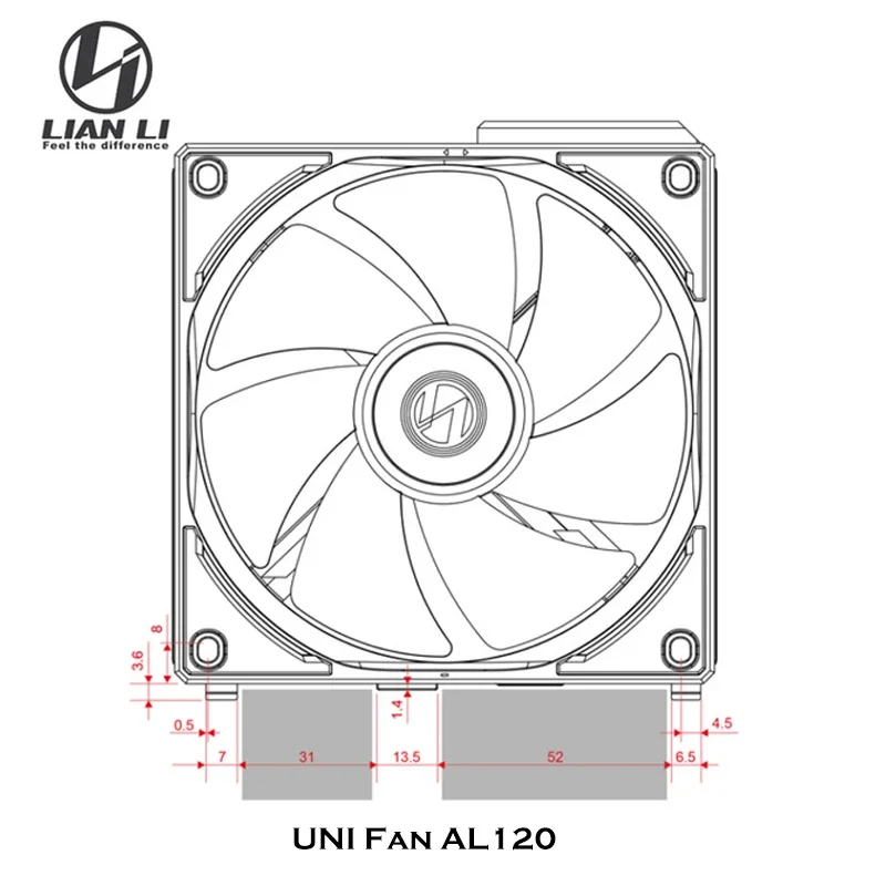 Lian Li UNI Ventilador AL120 A - Eachine Drone E010 avaliação e preço