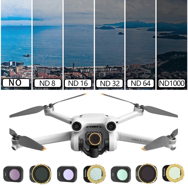 Filtro para Drone DJI Mini 3 P - Drone Kit With Camera avaliação e preço